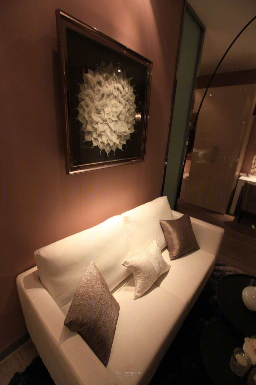 北京现代风格样板间“绽放”-17