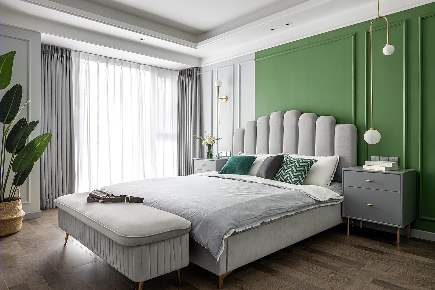 成都 120 平现代美式清爽风的逆袭之路-16