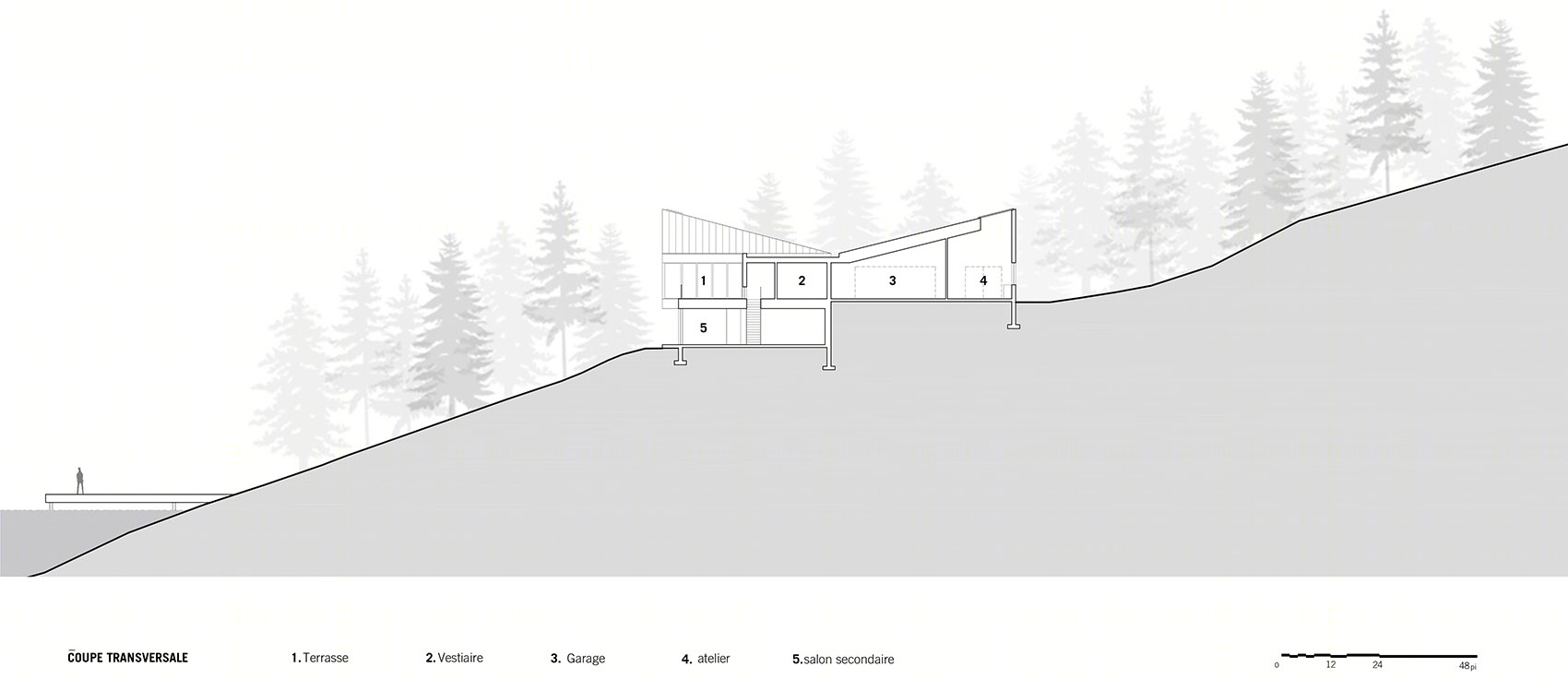 Memphremagog 湖岸住宅丨加拿大丨_naturehumaine-23