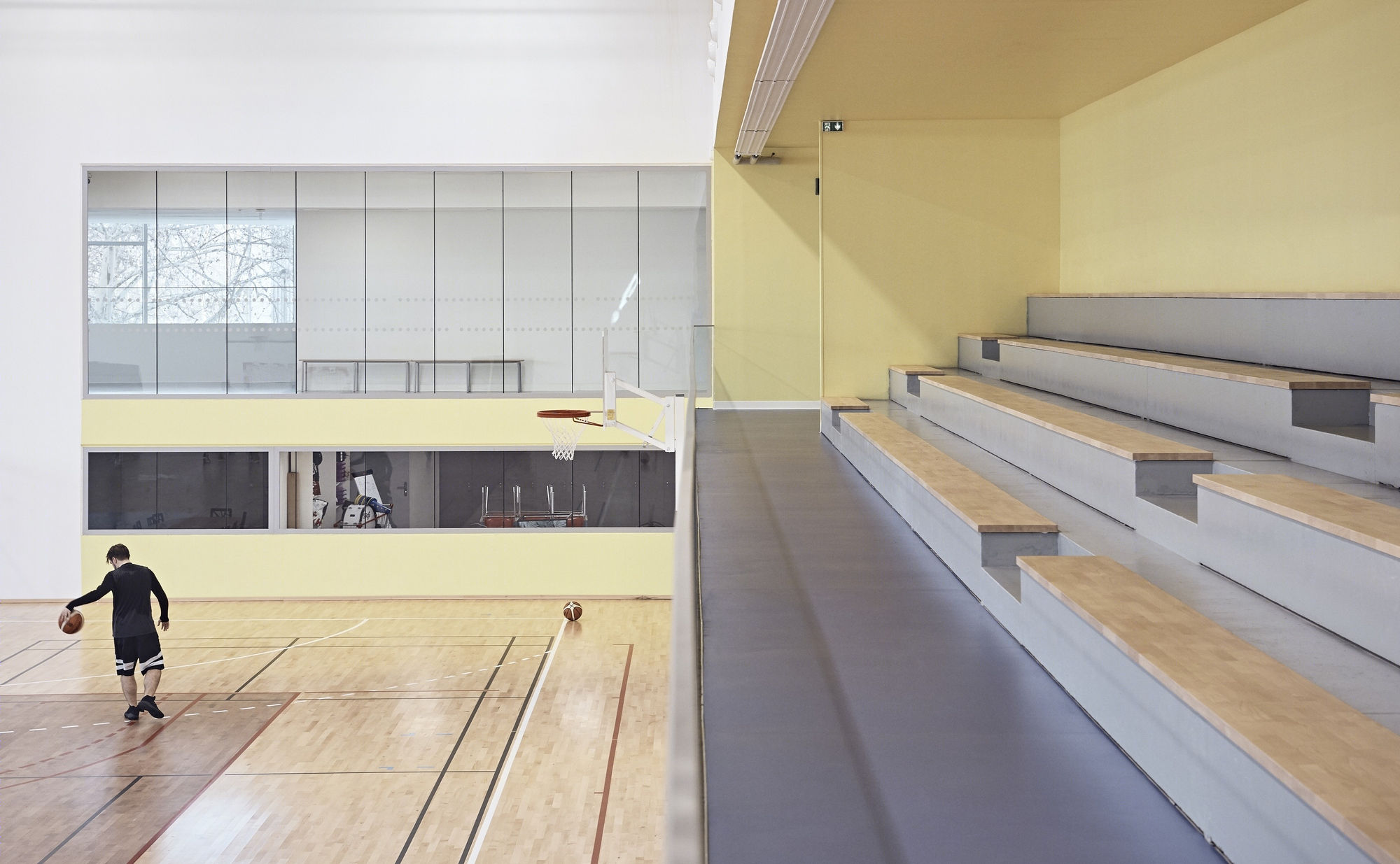 体育馆（Espace Pompidou Gymnasium）-1