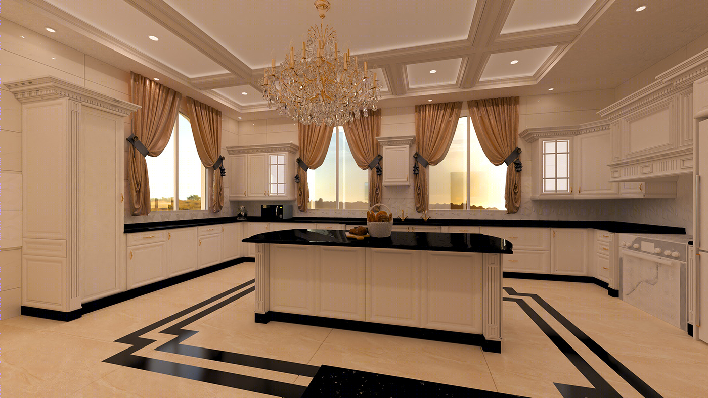 Anastasiya Gushchina丨别墅丨classic style villa-8