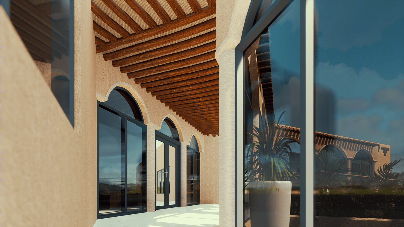 富士滤镜双胞胎应用滤镜走廊设计-5