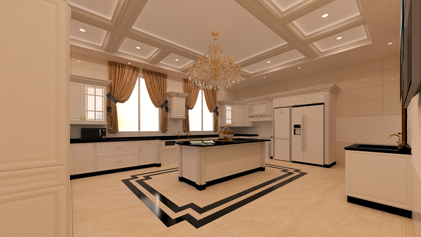 Anastasiya Gushchina丨别墅丨classic style villa-9