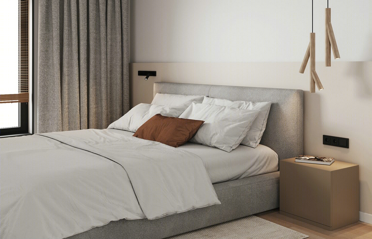 60㎡小户型清爽原木风 既简约又舒适-12