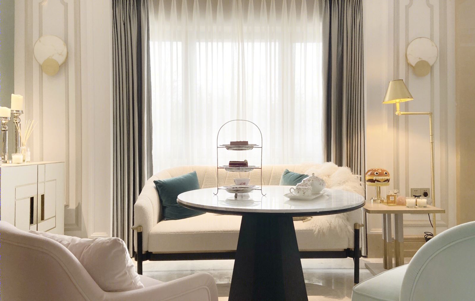 成都阳光大宅 | 印象派艺术风格的多功能浪漫空间-7