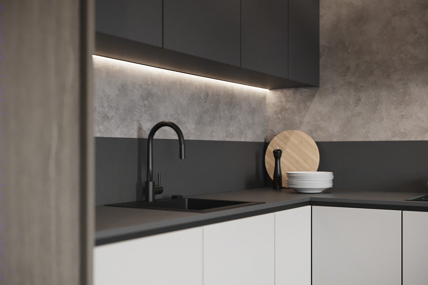 Anastasiya Gushchina丨平层丨TIMIRYAZEVA APARTMENT-4