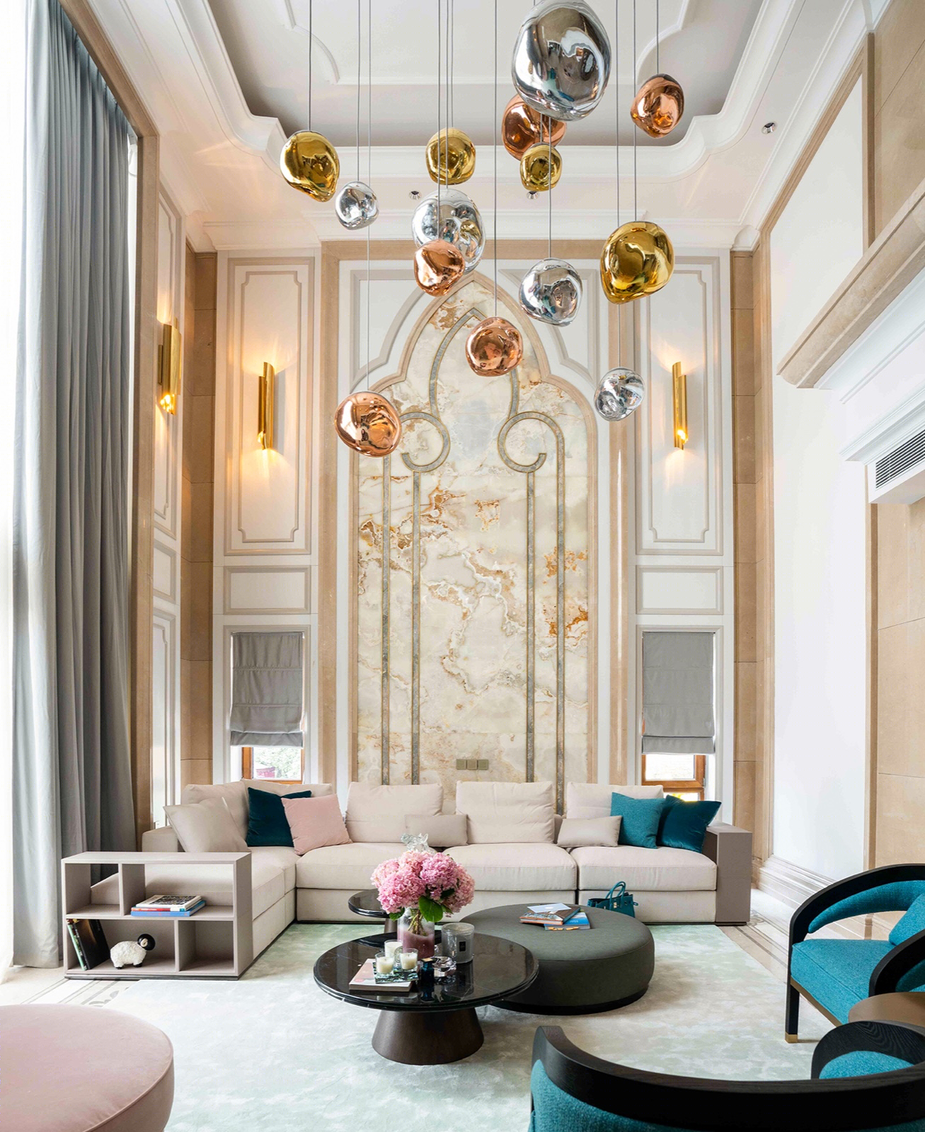 成都阳光大宅 | 印象派艺术风格的多功能浪漫空间-12