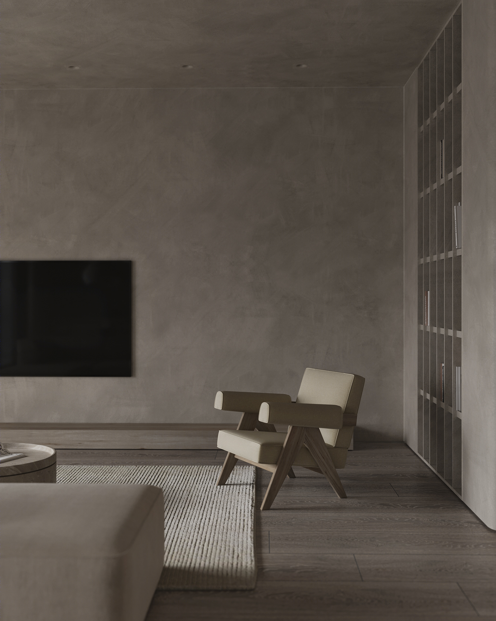 中性色系公寓设计 这也太有范儿了吧！-3