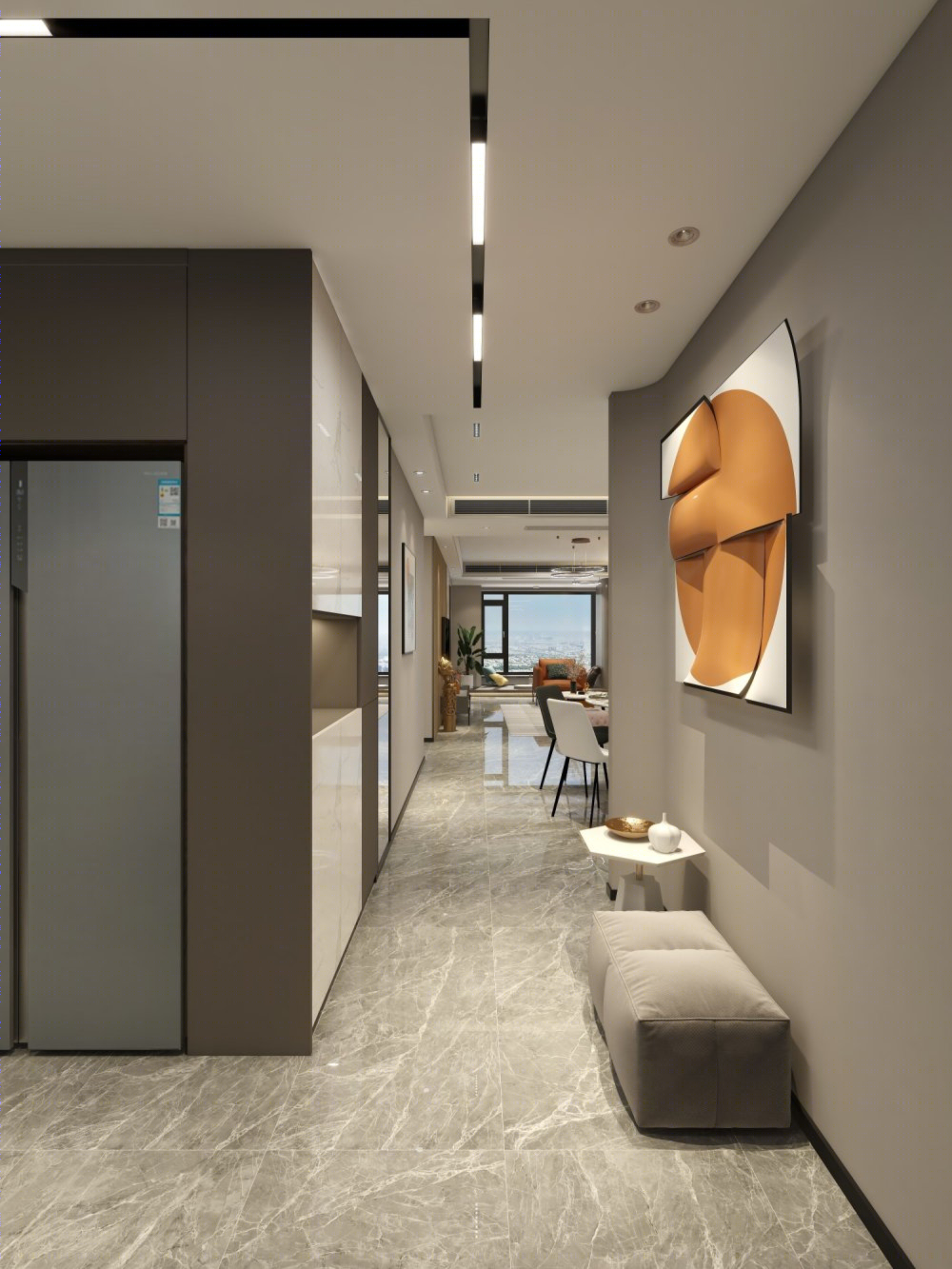 简约灰色调，打造温馨家居空间-2