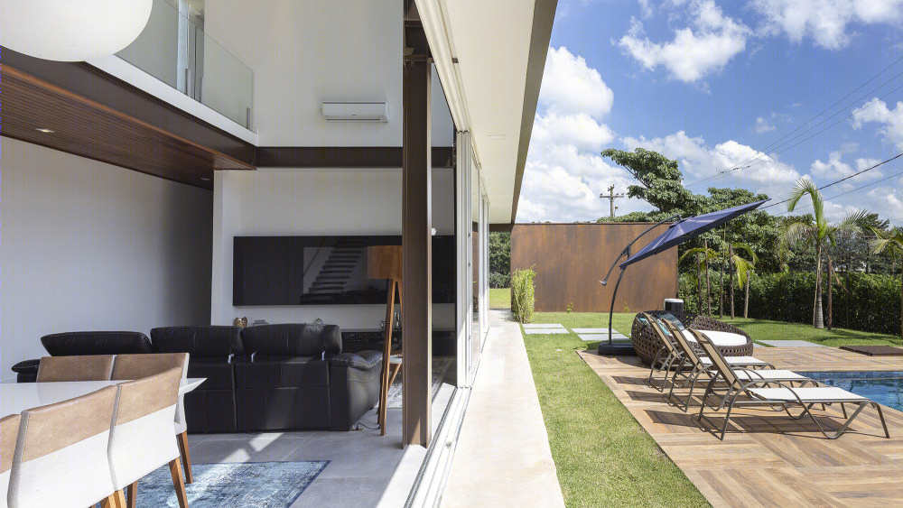 巴西 BT 别墅 | 金属结构与自然光的完美融合-70