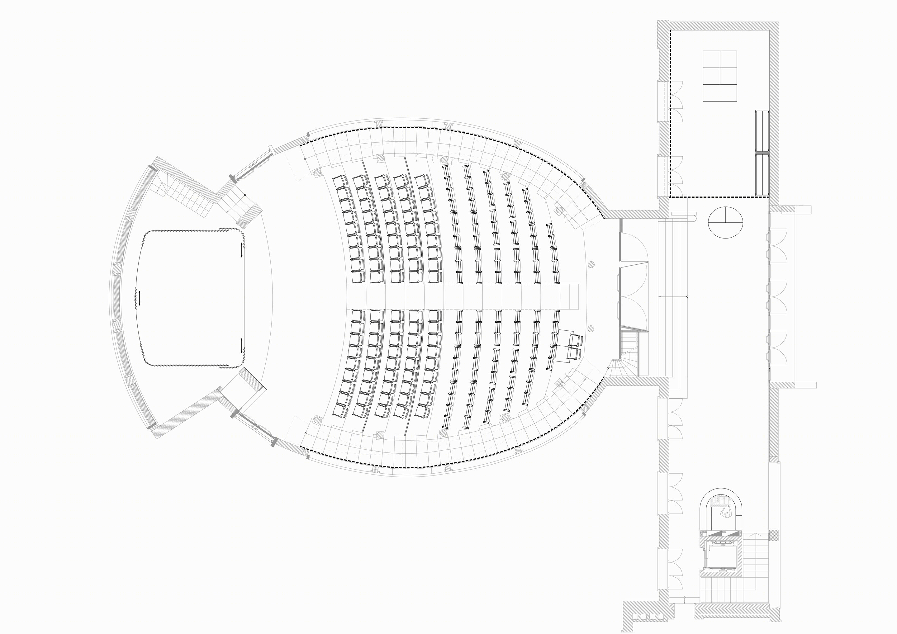 Astra 影院变身青年文化中心丨意大利-20
