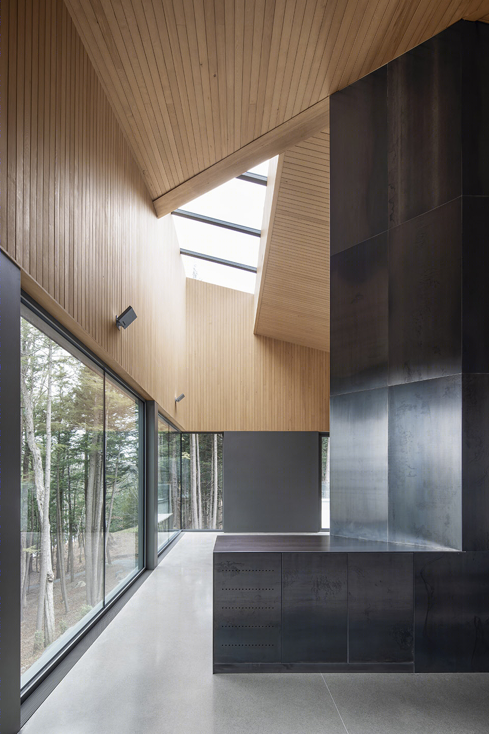 Memphremagog 湖岸住宅丨加拿大丨_naturehumaine-35
