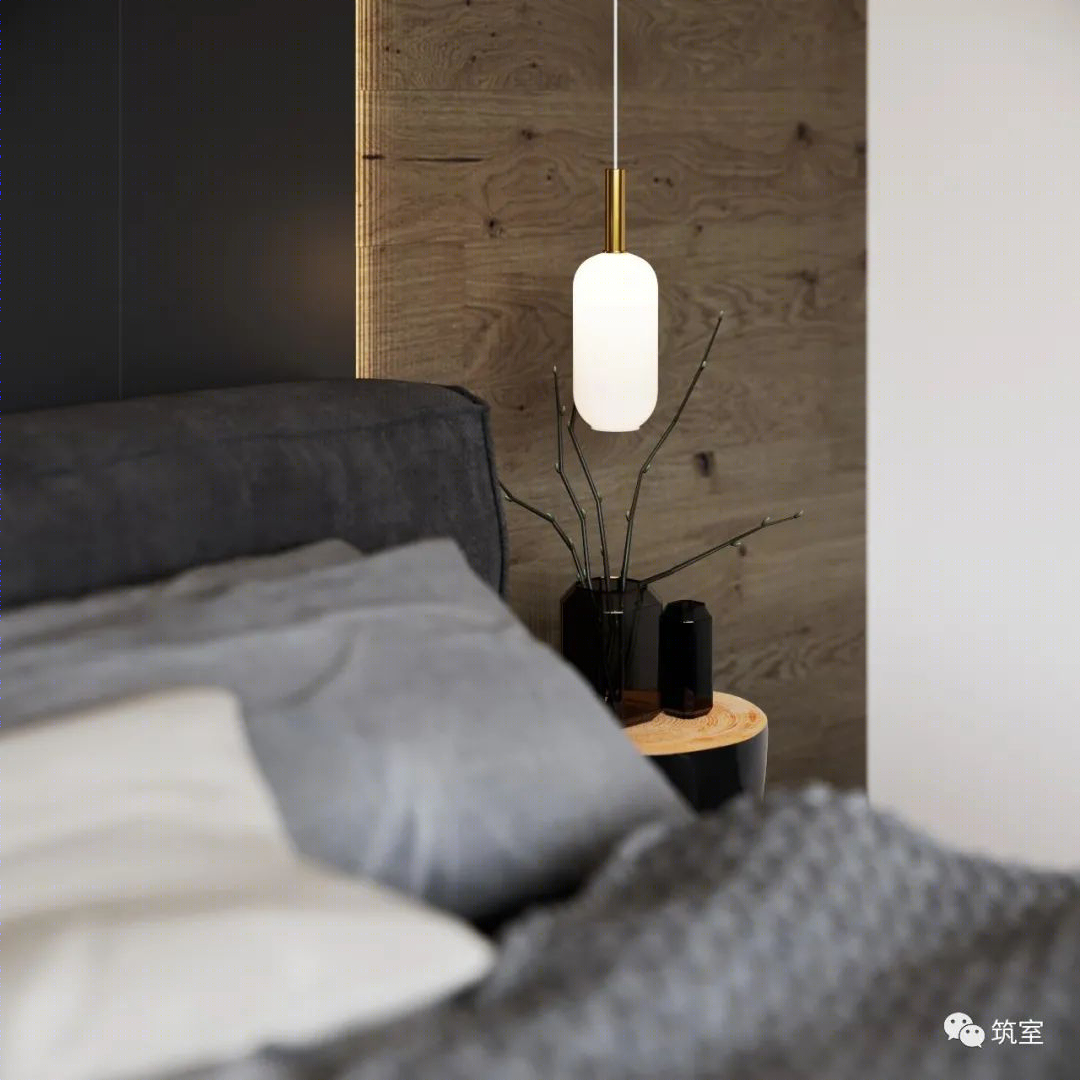 现代都市中的轻奢木质生活丨国际名师,国际知名设计公司-11