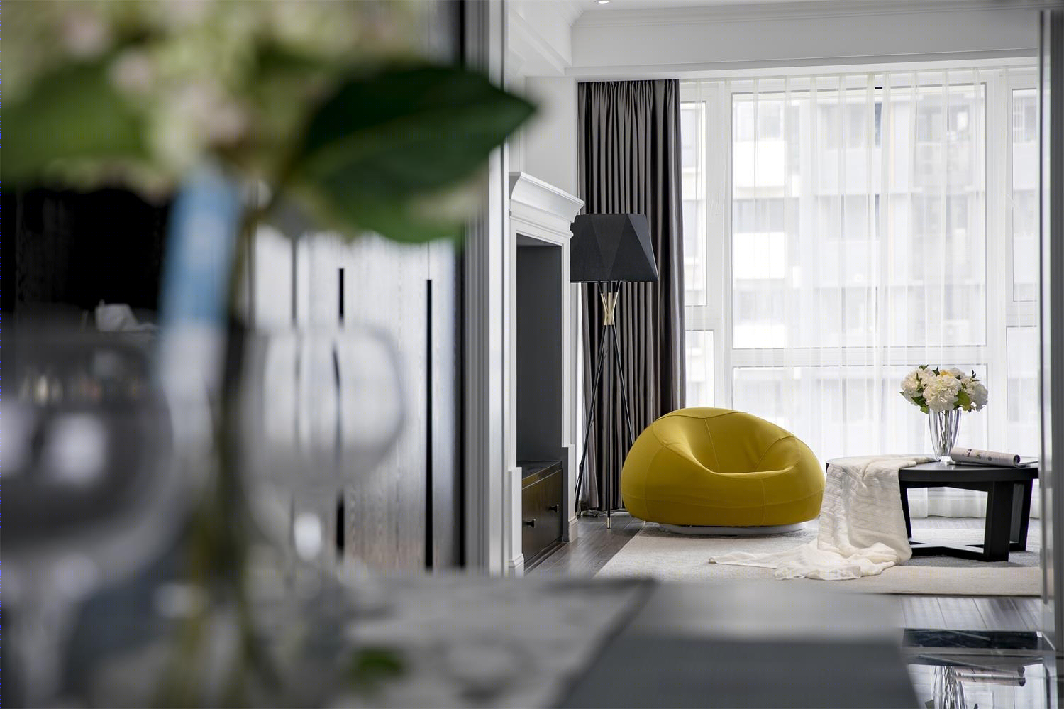 端石设计 · 城市谧境,简约奢华-38