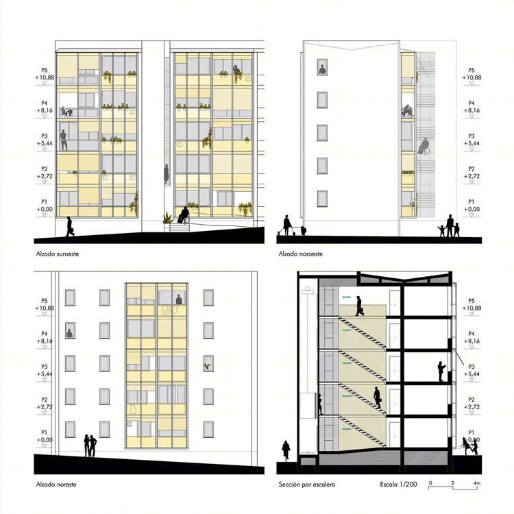 马德里社区住宅修复示范项目-29