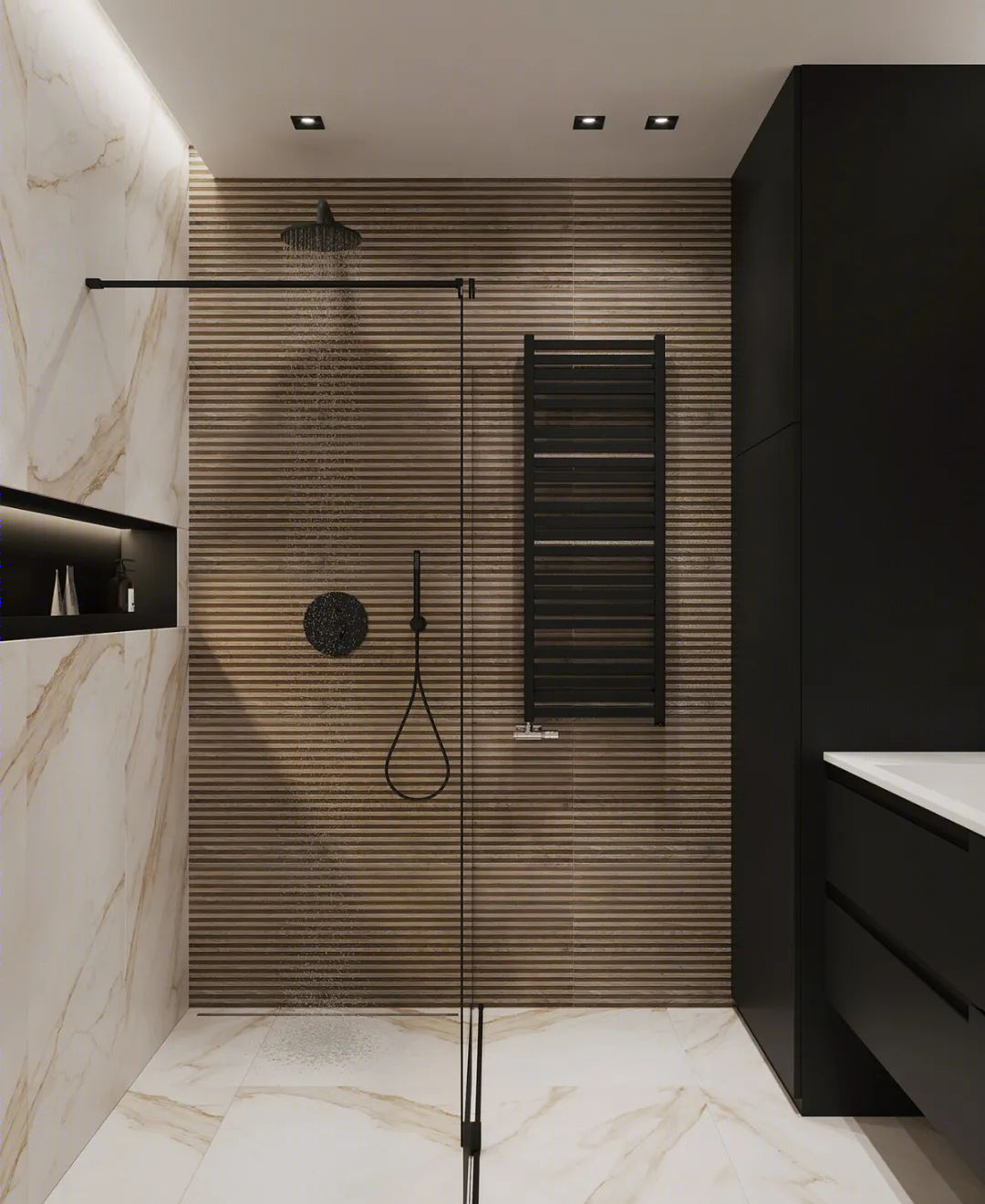 95㎡现代简约二居室丨Roomy Room Design-39