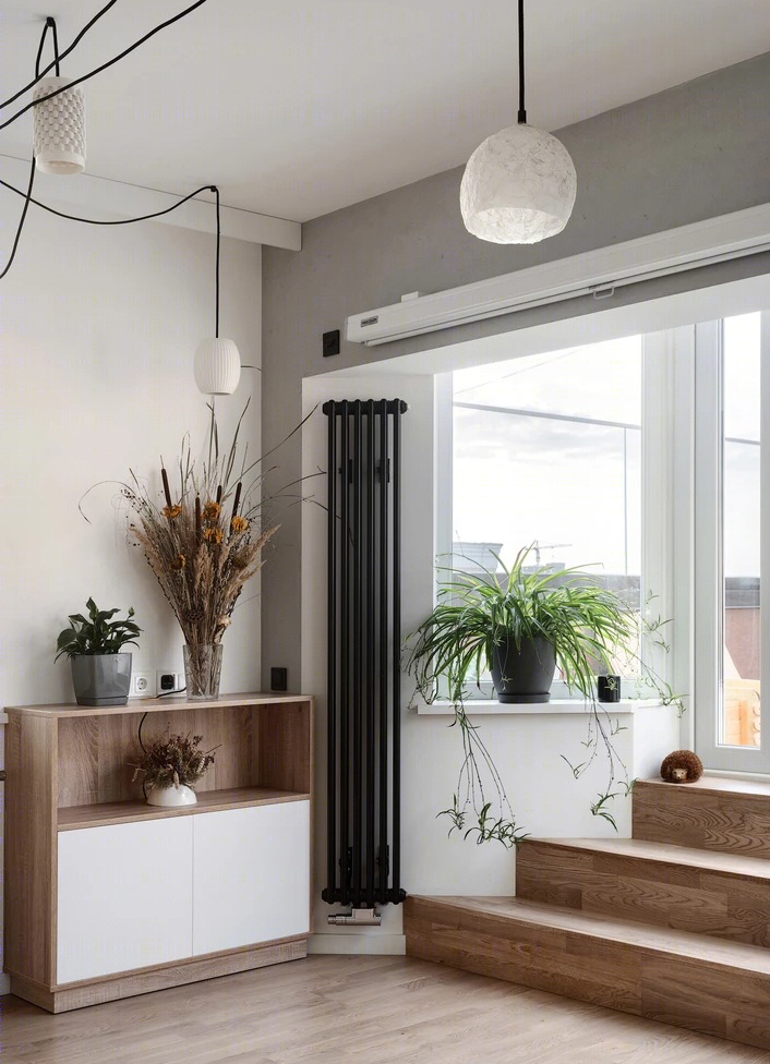 基辅 106 平米现代爱巢，玻璃砖打造优雅仙气空间-38