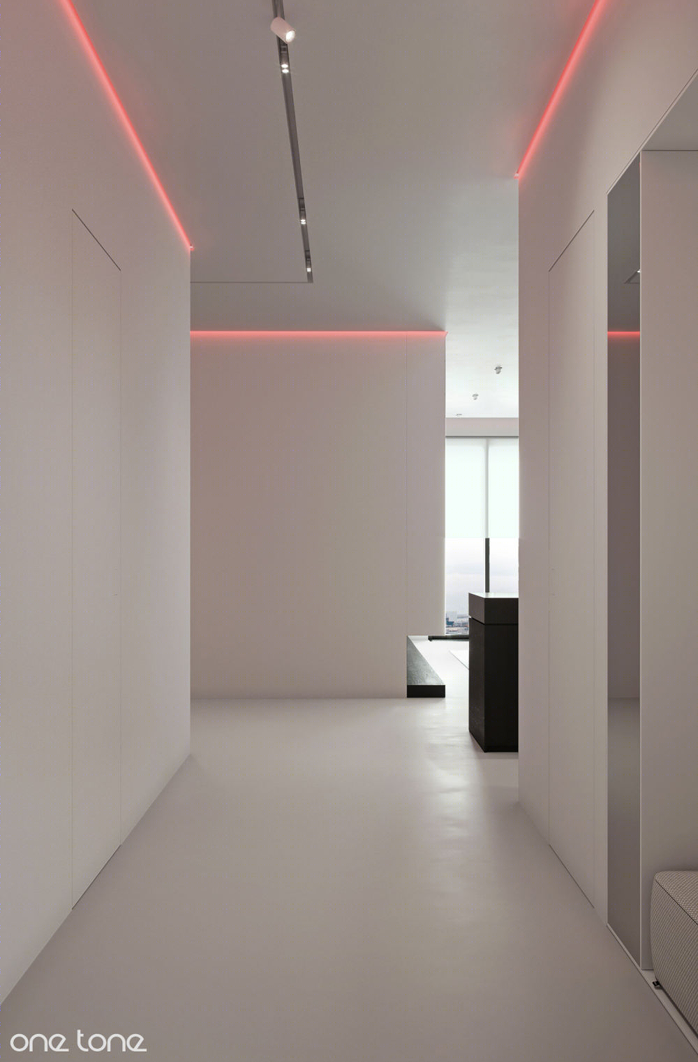 现代简约公寓设计丨俄罗斯莫斯科丨ONE TONE ARCHITECTS-14