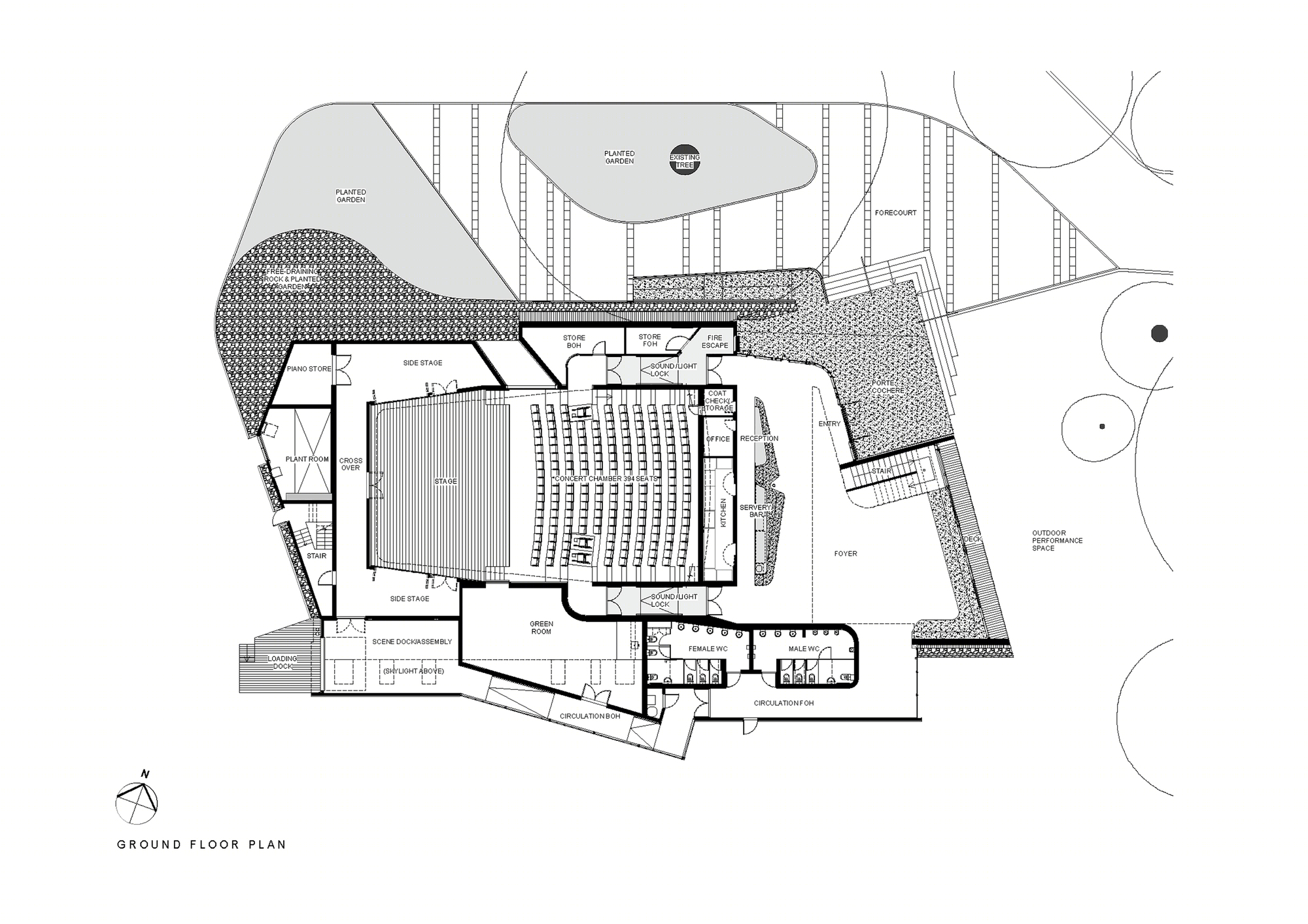 Stevens Lawson Architects丨酒吧丨The Blyth Performing Arts Centre-3