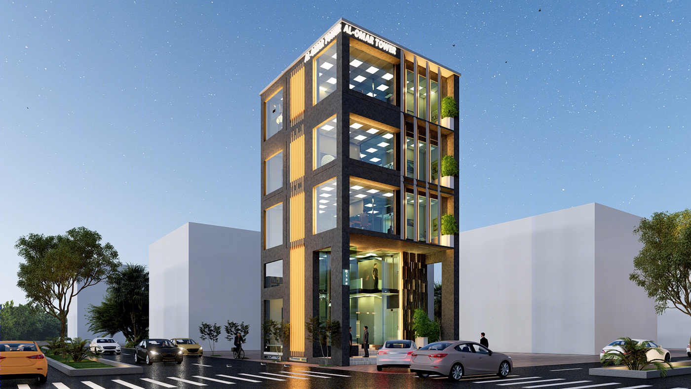 俄罗斯顶级别墅设计 | Omar Tower 的奢华现代风-3