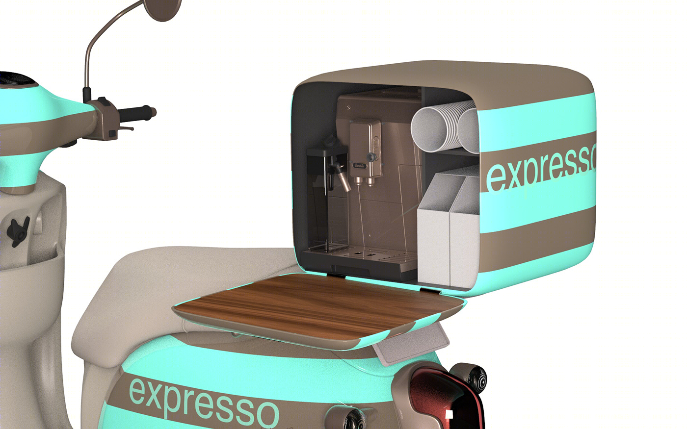 Expresso Scooter Coffee Kiosk Project-6