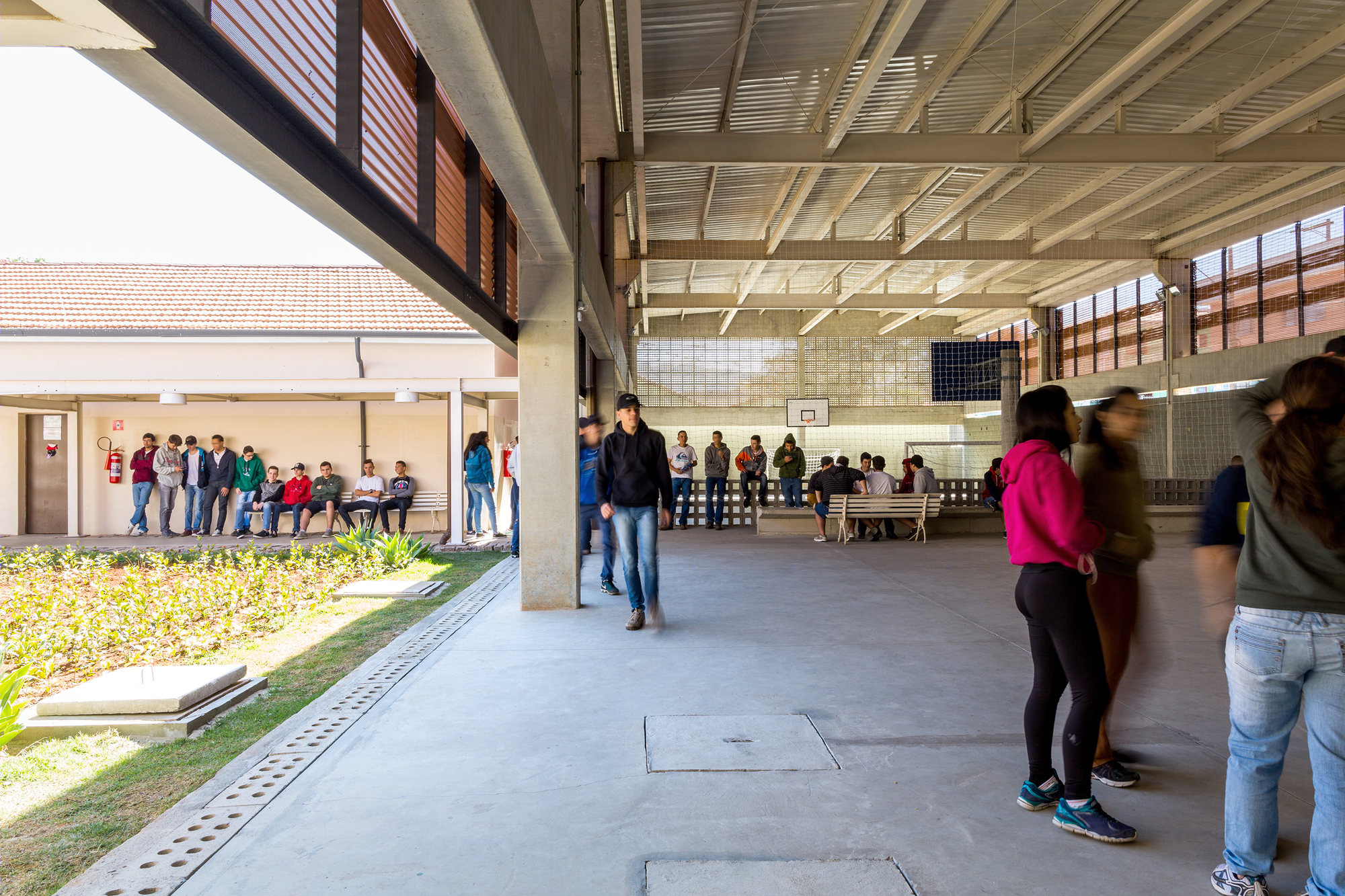 百年老校翻新记——巴西 Joanópolis 学校重建项目-5