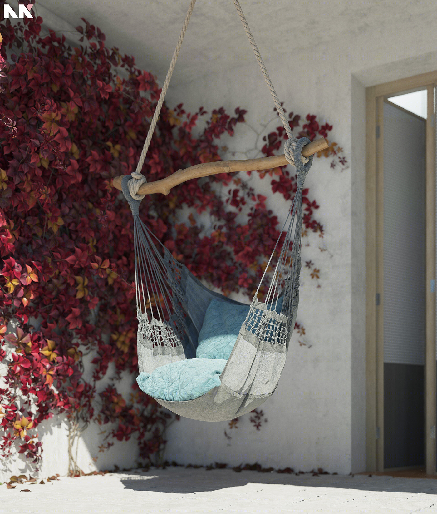 温馨户外就餐区设计丨俄国设计师-25