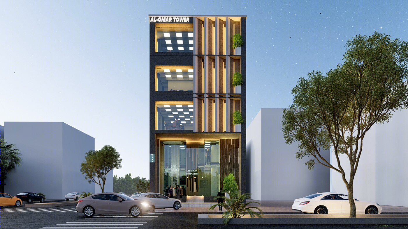 俄罗斯顶级别墅设计 | Omar Tower 的奢华现代风-4