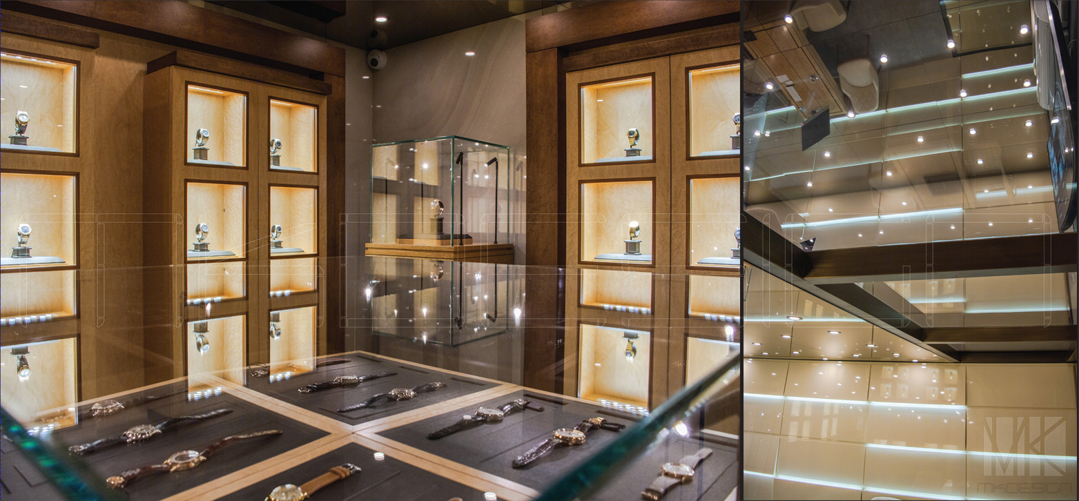 斯德哥尔摩奢华手表店设计-3