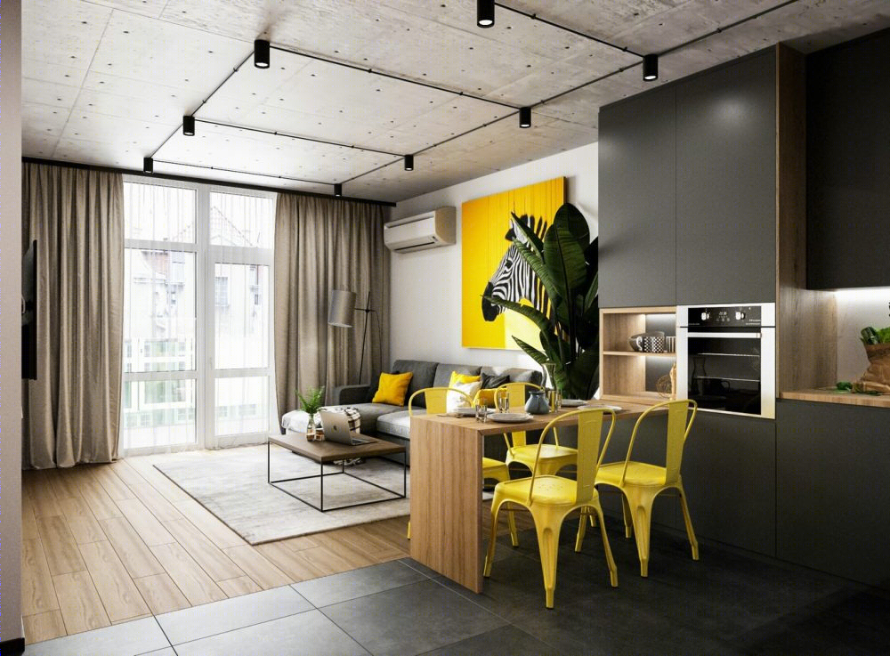 简约“裸”感！国外 60㎡阁楼公寓设计点评-8