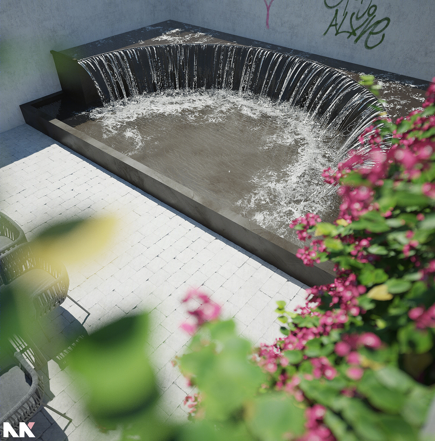 温馨户外就餐区设计丨俄国设计师-15