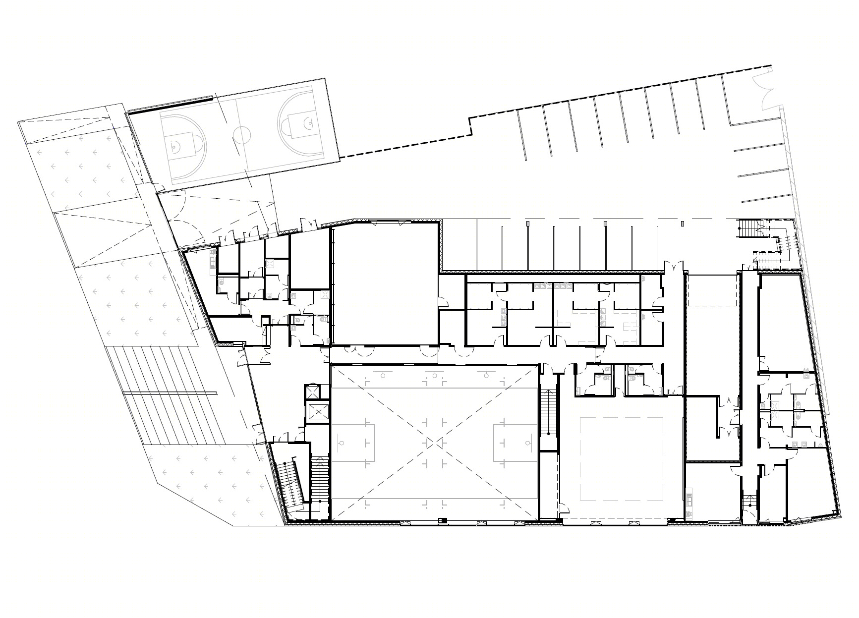 体育馆（Espace Pompidou Gymnasium）-2