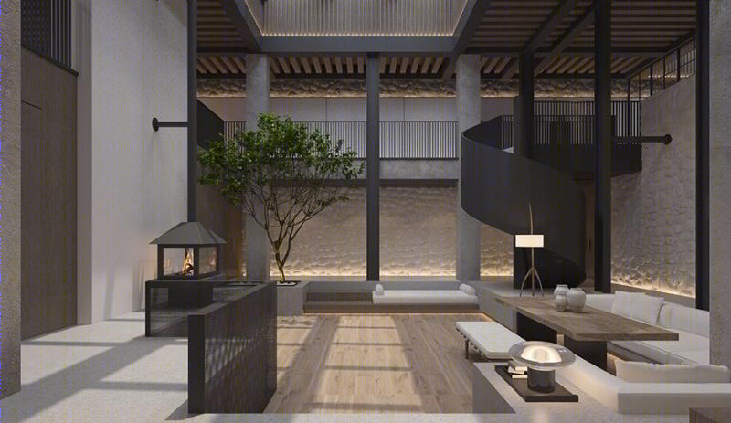 孟也设计--京基鹭府别墅设计方案-4