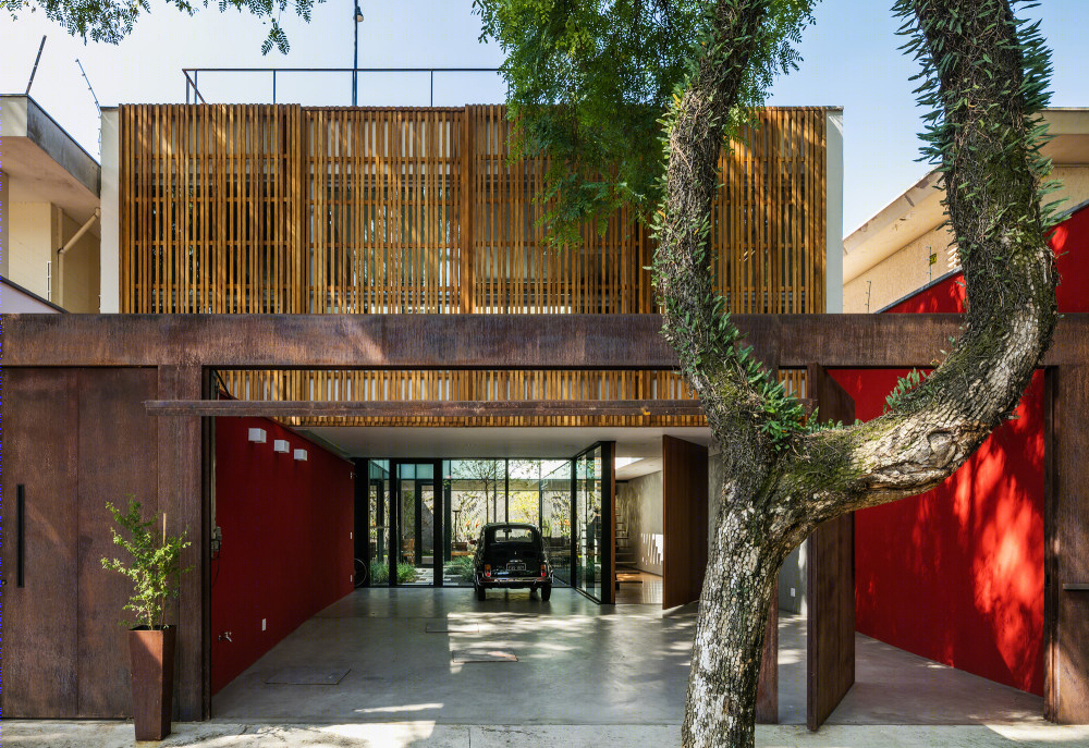 巴西休达街别墅 | 家庭生活的温馨重组-28