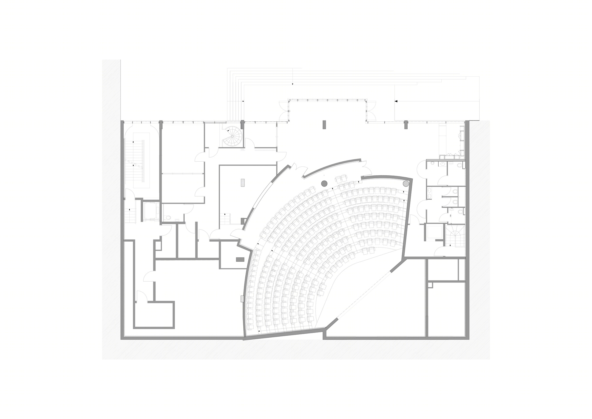 PAnnetier Architecture 剧院设计 | 现代与传统的和谐对话-49