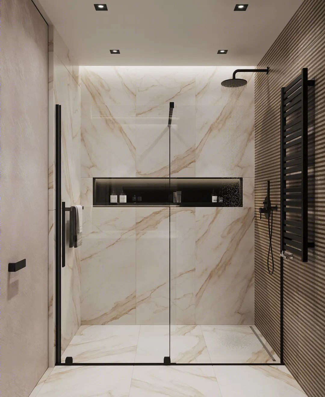 95㎡现代简约二居室丨Roomy Room Design-40