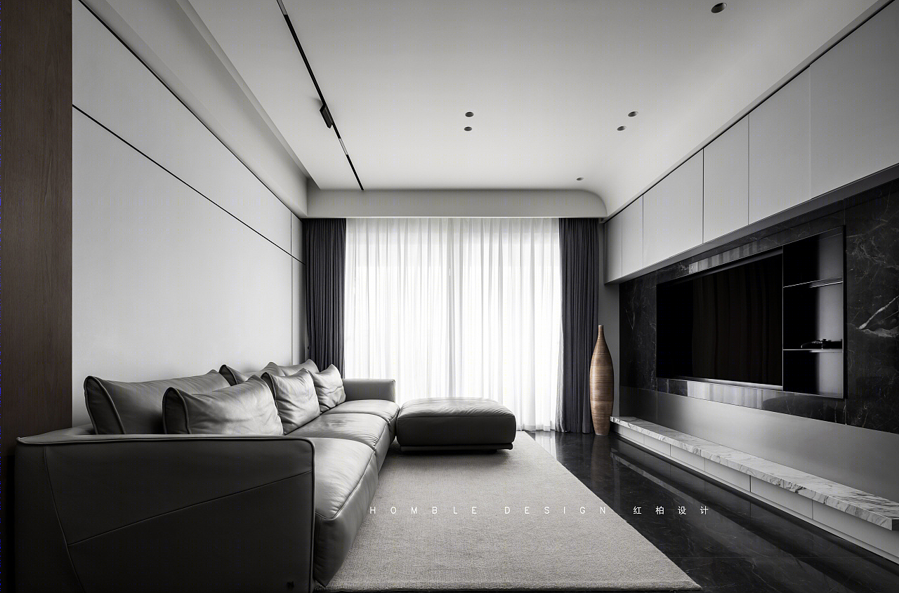 深木与白的极简搭配丨中国深圳丨红柏设计-3