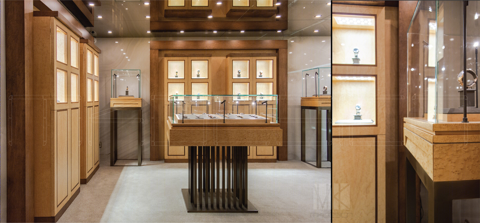 斯德哥尔摩奢华手表店设计-5