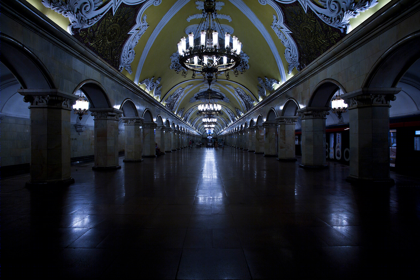 Anastasiya Gushchina丨地铁站丨Moscow Metro丨俄罗斯-5