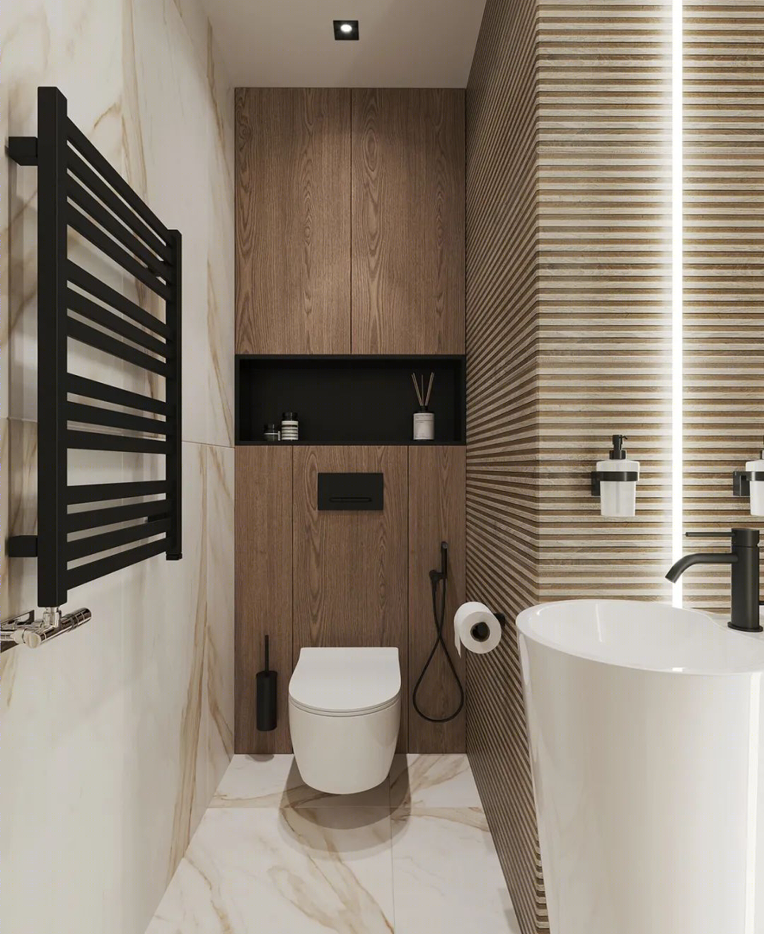 95㎡现代简约二居室丨Roomy Room Design-42