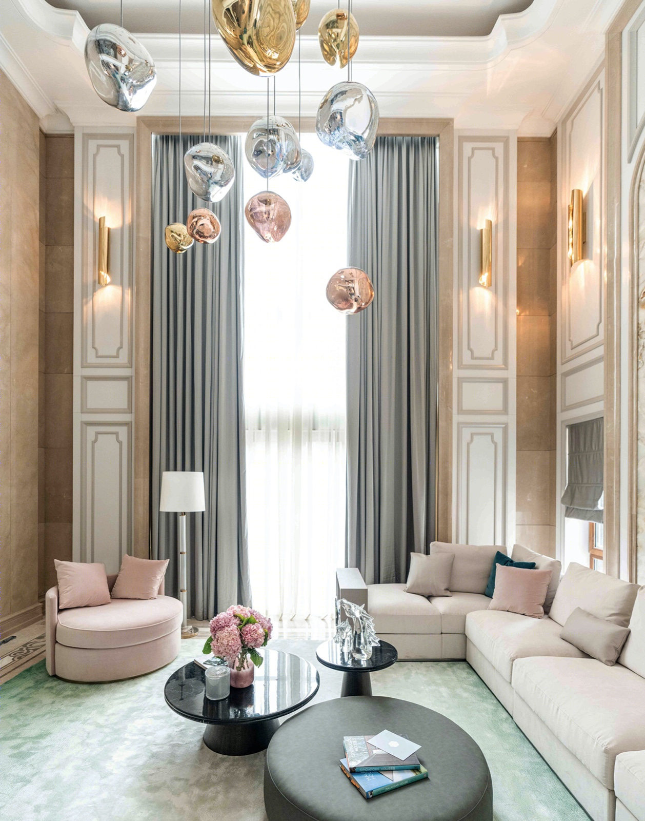 成都阳光大宅 | 印象派艺术风格的多功能浪漫空间-17