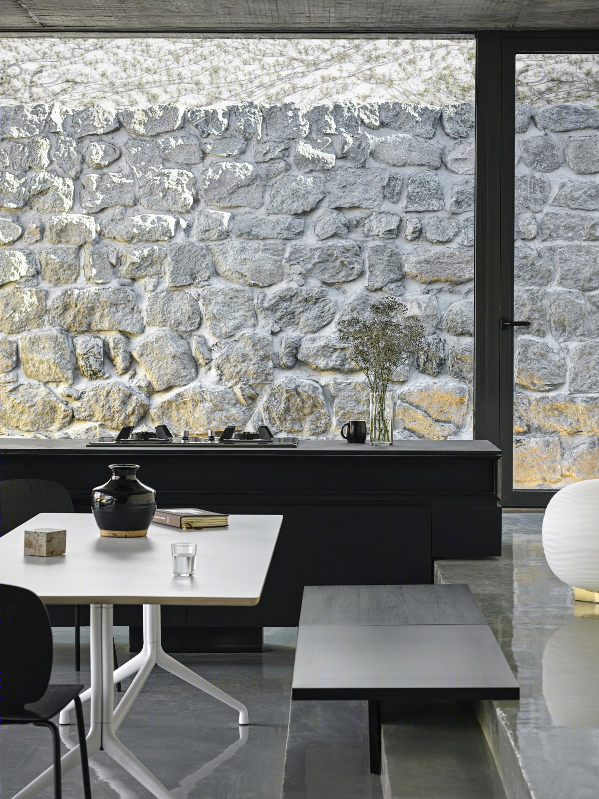 长城脚下旧仓库变宜居新住宅-34