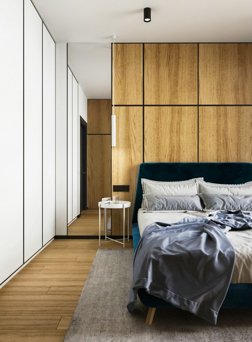 简约“裸”感！国外 60㎡阁楼公寓设计点评-13