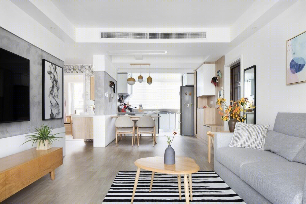 谷辰装饰-- 极简北欧风住宅设计-1