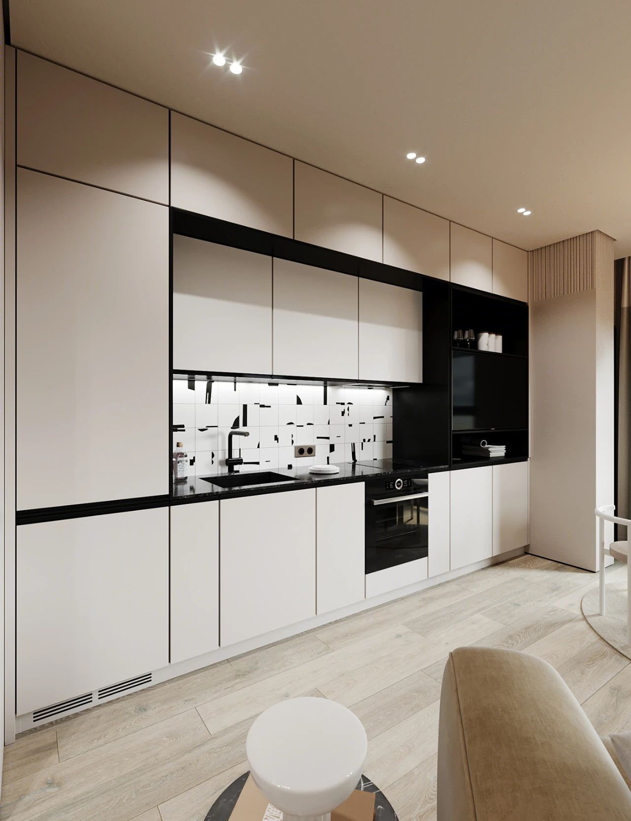 44㎡简约小户型-12