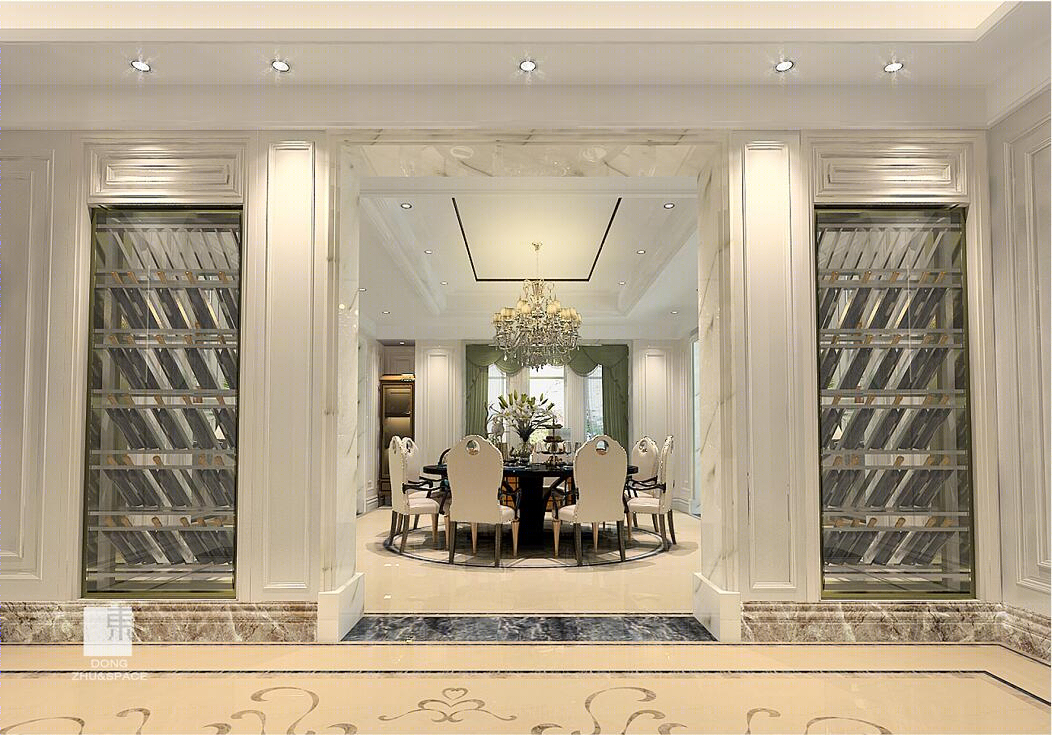 锦绣山庄奢雅混搭风，冯元明东筑空间打造别墅生活新境界-23