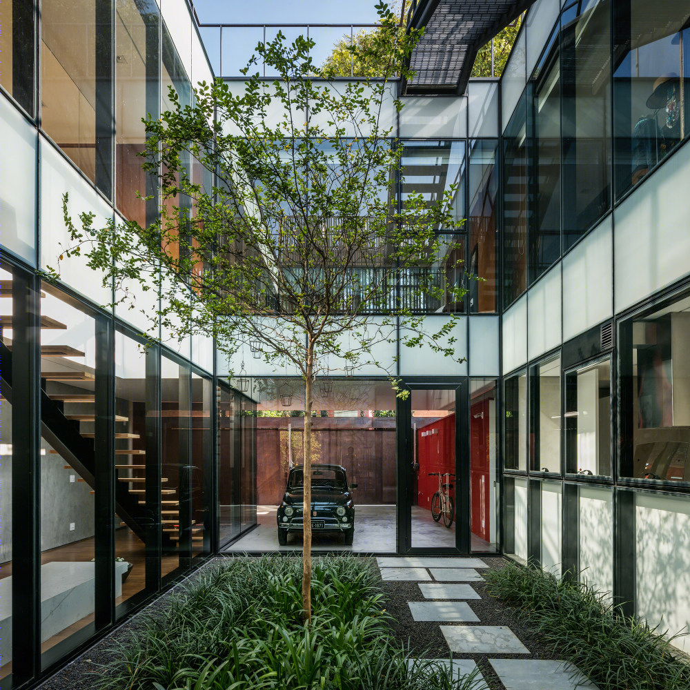 巴西休达街别墅 | 家庭生活的温馨重组-34