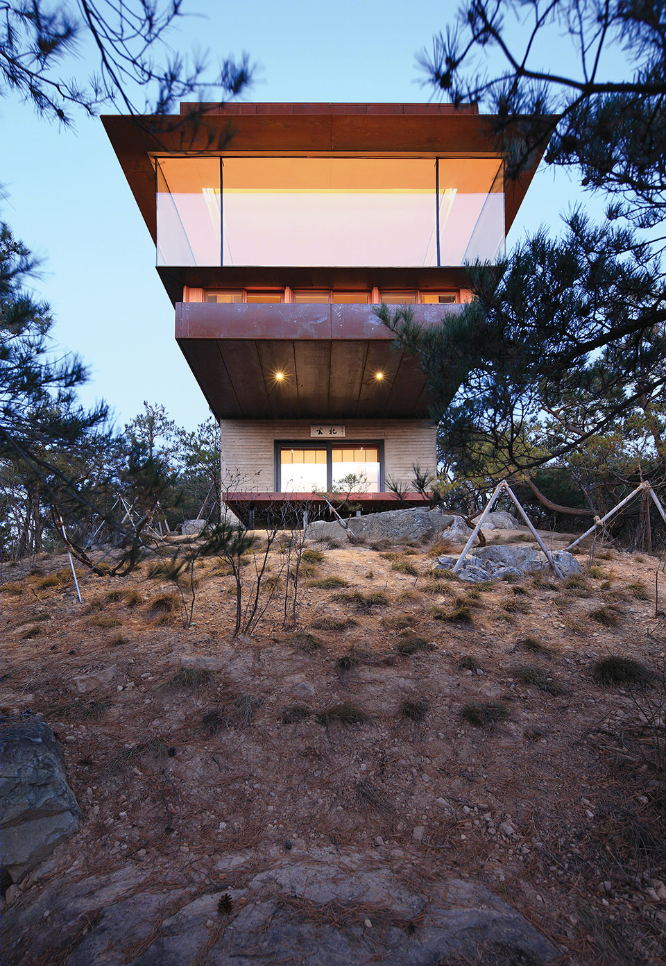 玄庵 · 韩国山间的静谧冥想空间丨韩国军威郡丨IROJE Architects & Planners-11