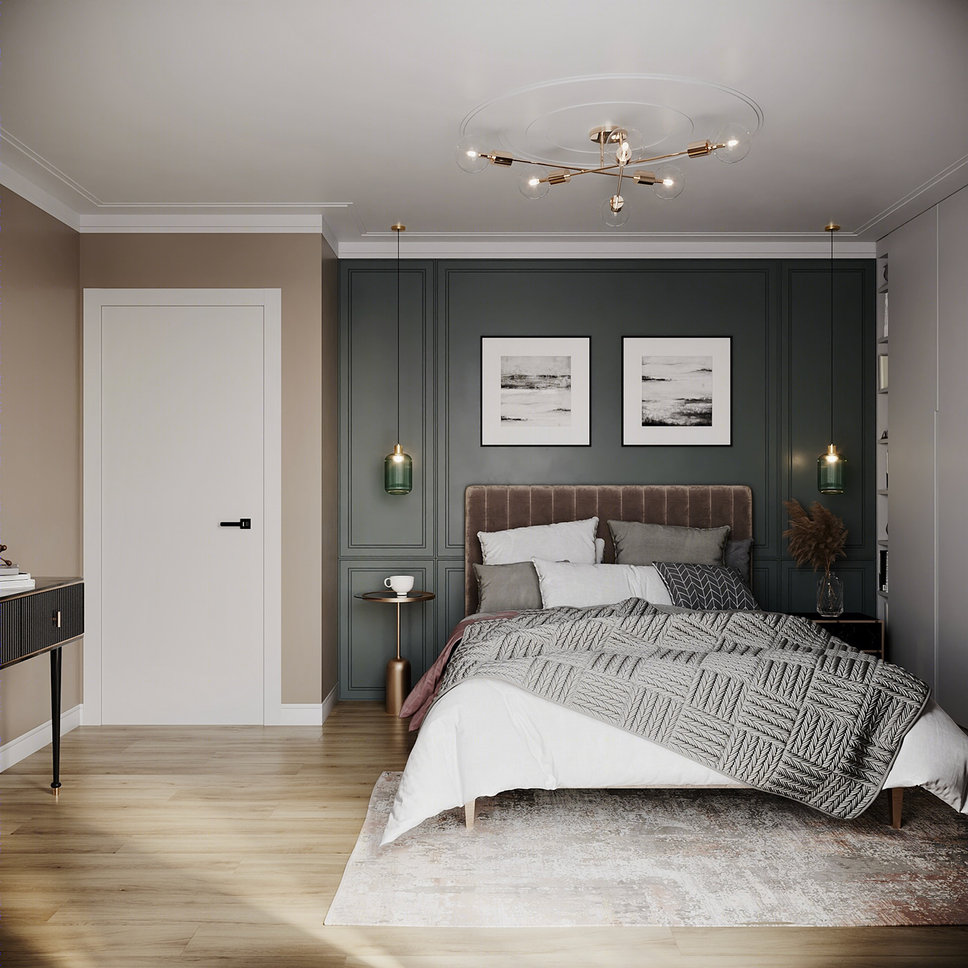 Anastasiya Gushchina丨平层丨Interior design project archviz-5