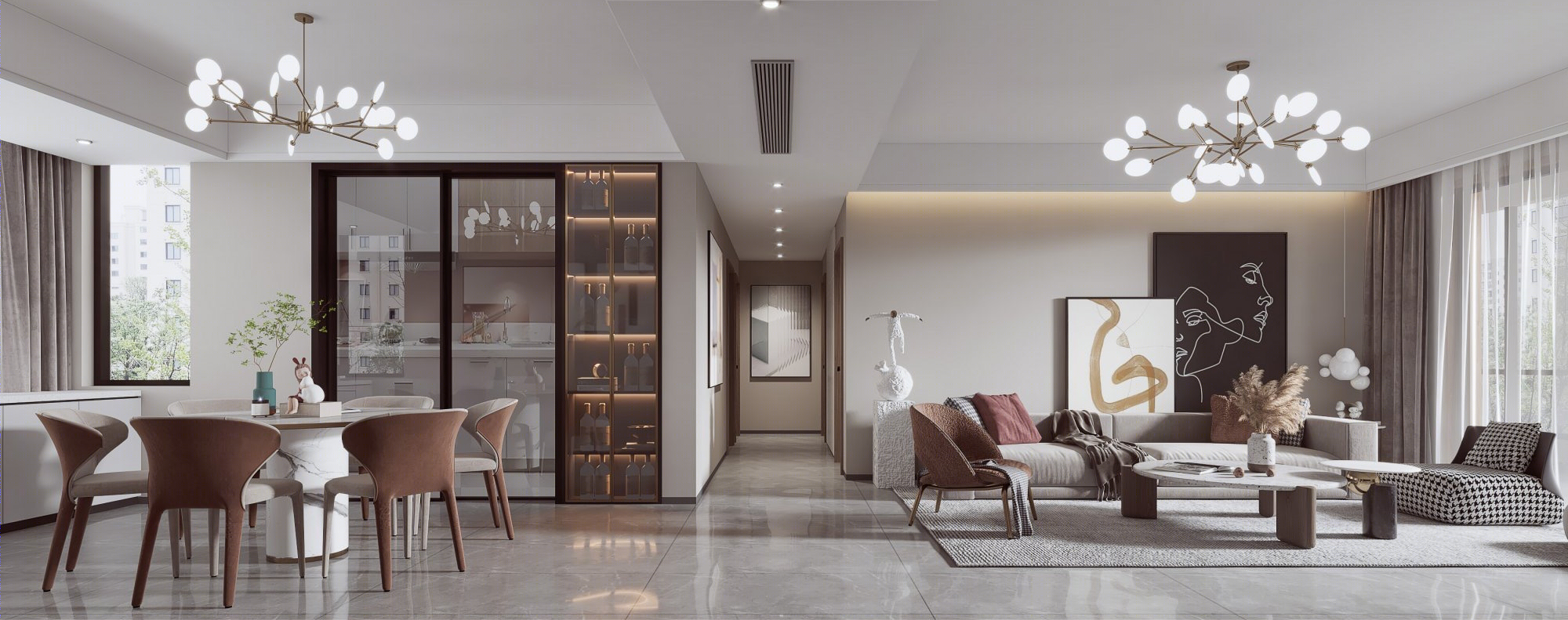 现代|简约大平层，温暖的动漫之家-0